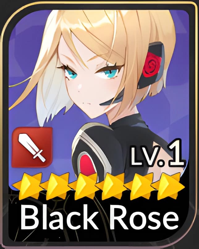 black rose